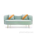 China Good Price Fashion Leather Reception Office Leisure Sofa Manufactory